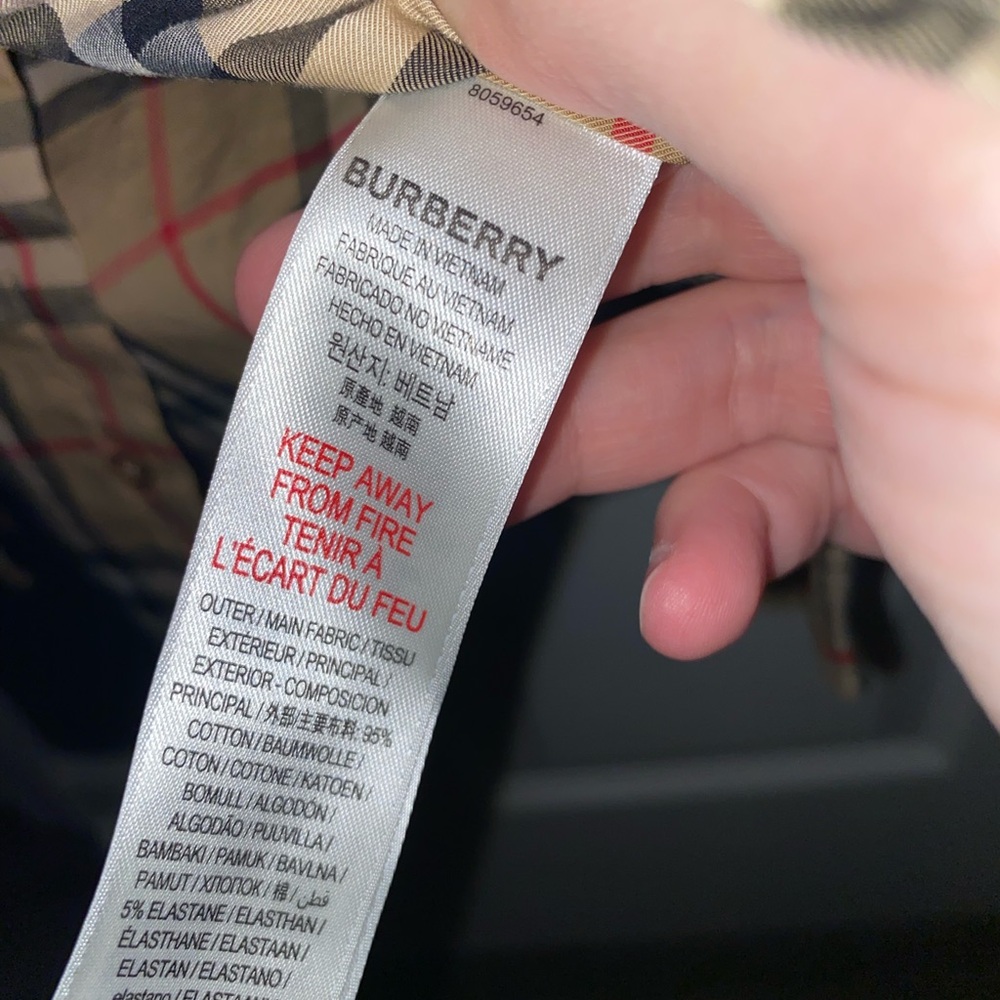 Toddler Burberry button down - Picture 4 of 6